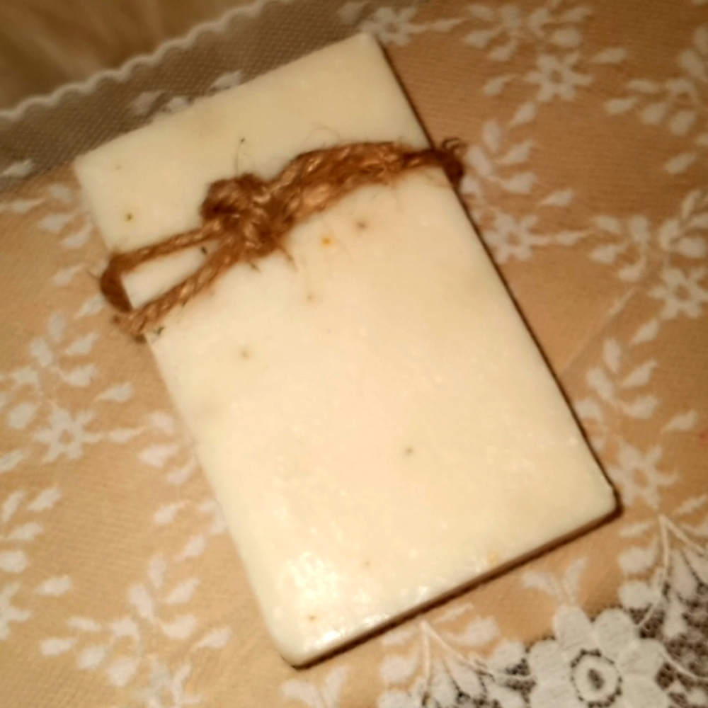 Grapefruit Tea Tree Scrub Cold Process Soap Bar